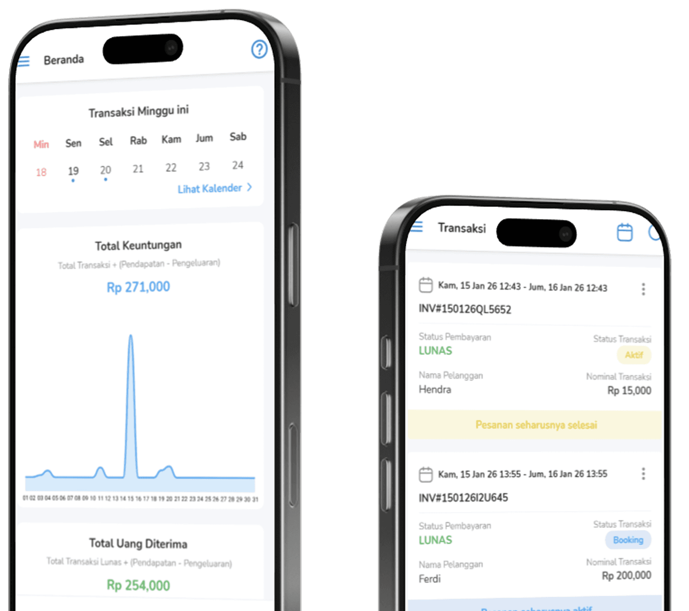 Sewasam App Interface